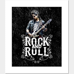 Rock and Roll: Guitarist Posters and Art